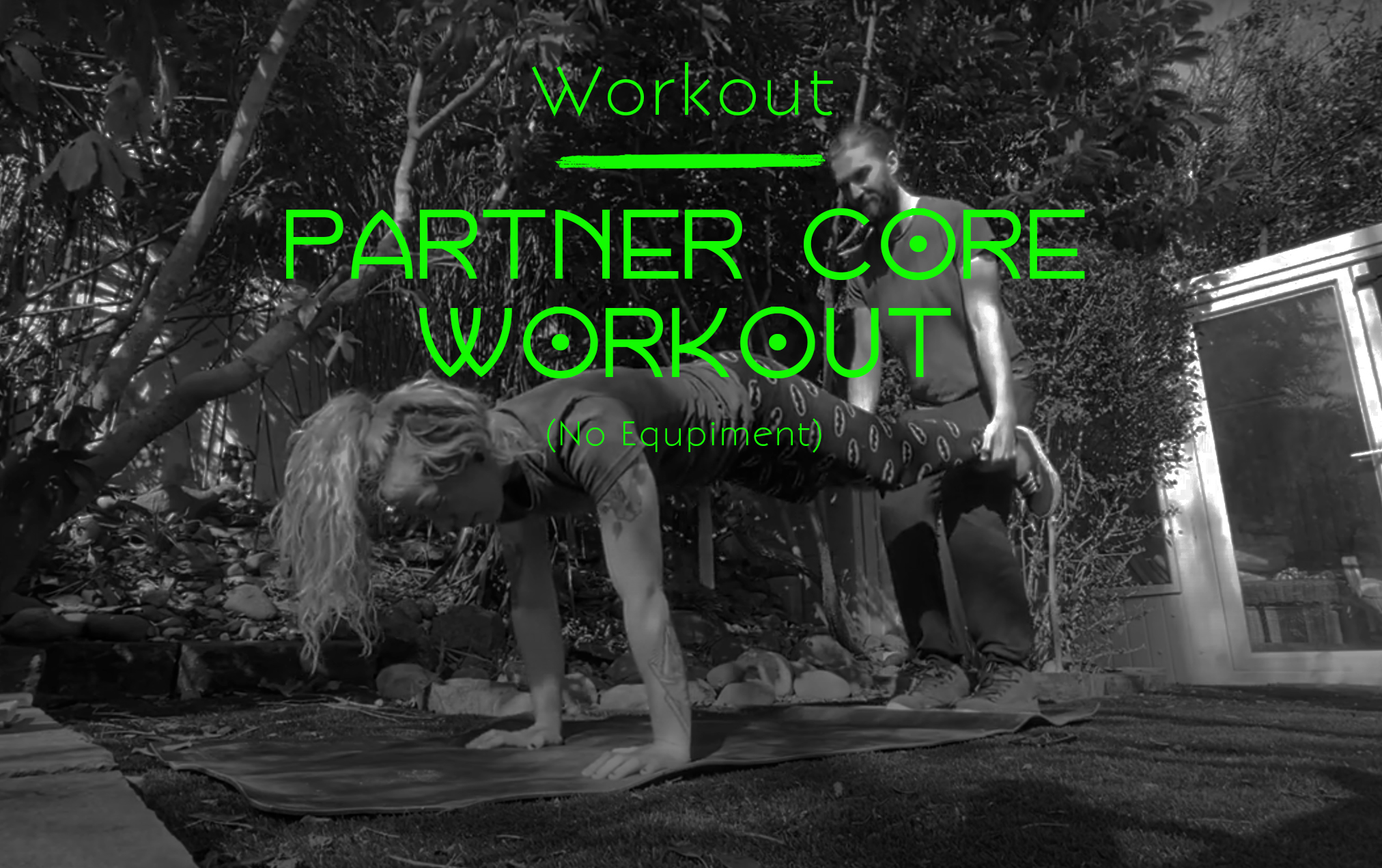 Partner Core Workout